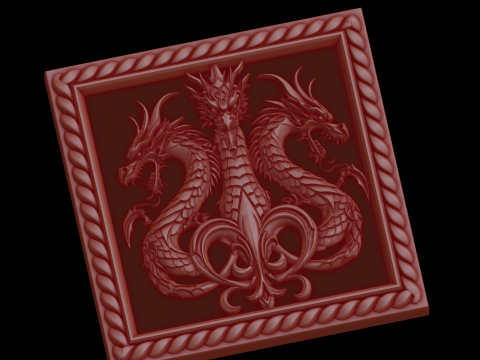Relief 3D Model