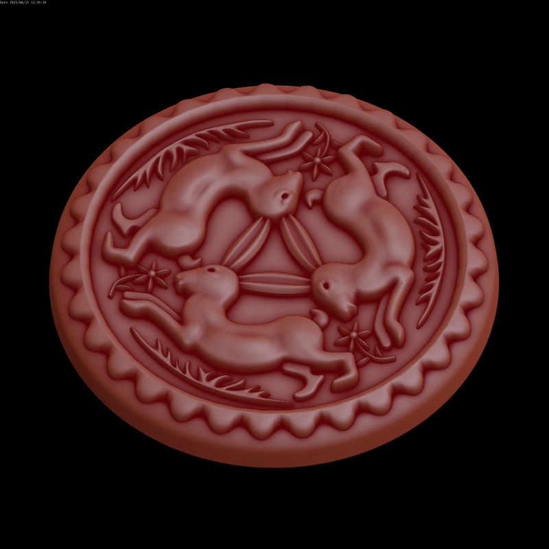 Relief Model 3D .c4d .max .obj .3ds .fbx .stl .blend