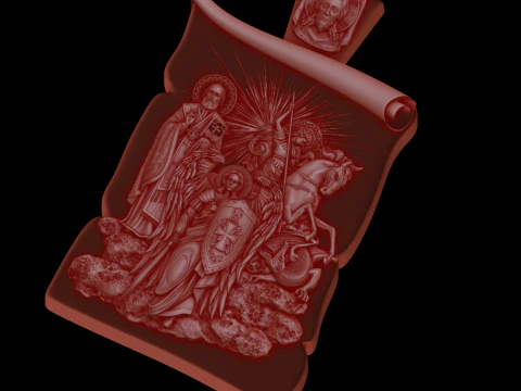 Relief 3D Model