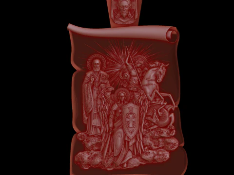Relief 3D Model
