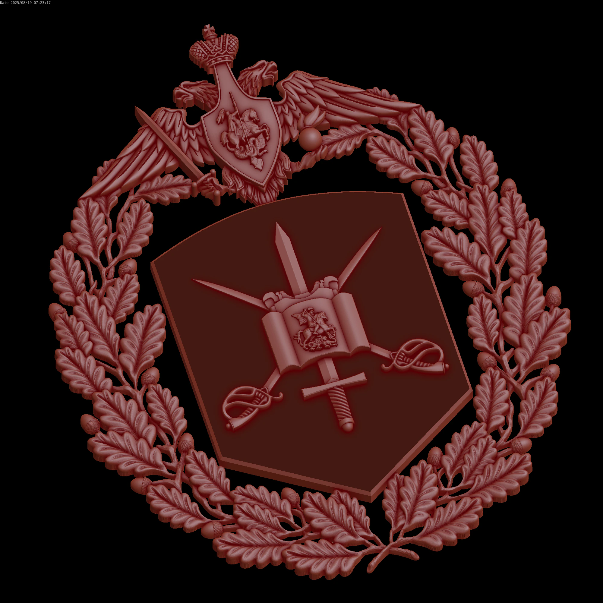 Relief 3D Model .c4d .max .obj .3ds .fbx .stl .blend