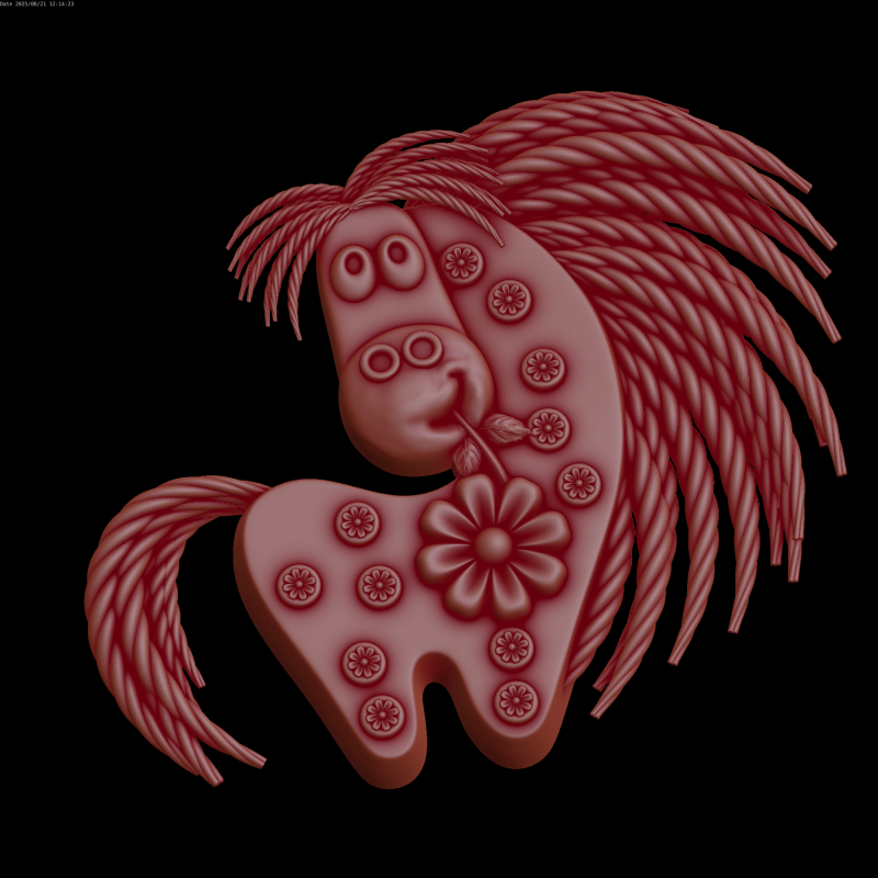 Relief 3D 모델 .c4d .max .obj .3ds .fbx .stl .blend 