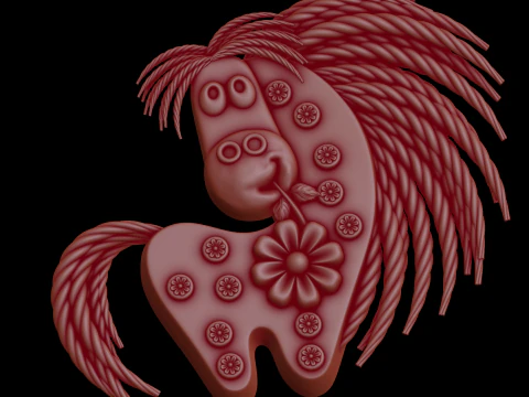 Облегчение 3D Модель