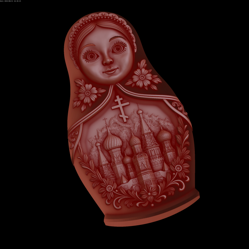 Relief 3D मॉडल .c4d .max .obj .3ds .fbx .stl .blend