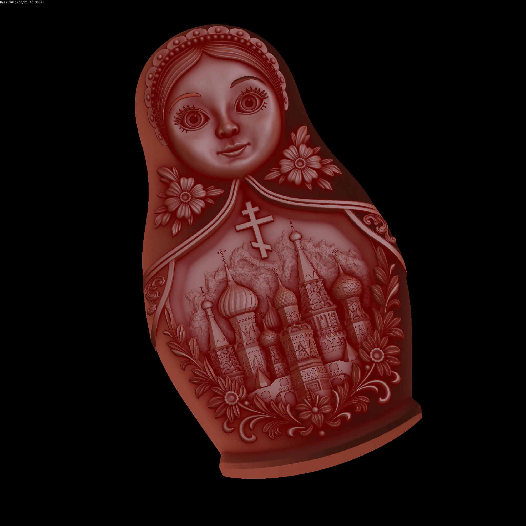 Relief 3D Model .c4d .max .obj .3ds .fbx .stl .blend 