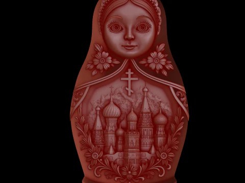 Relief 3D Model