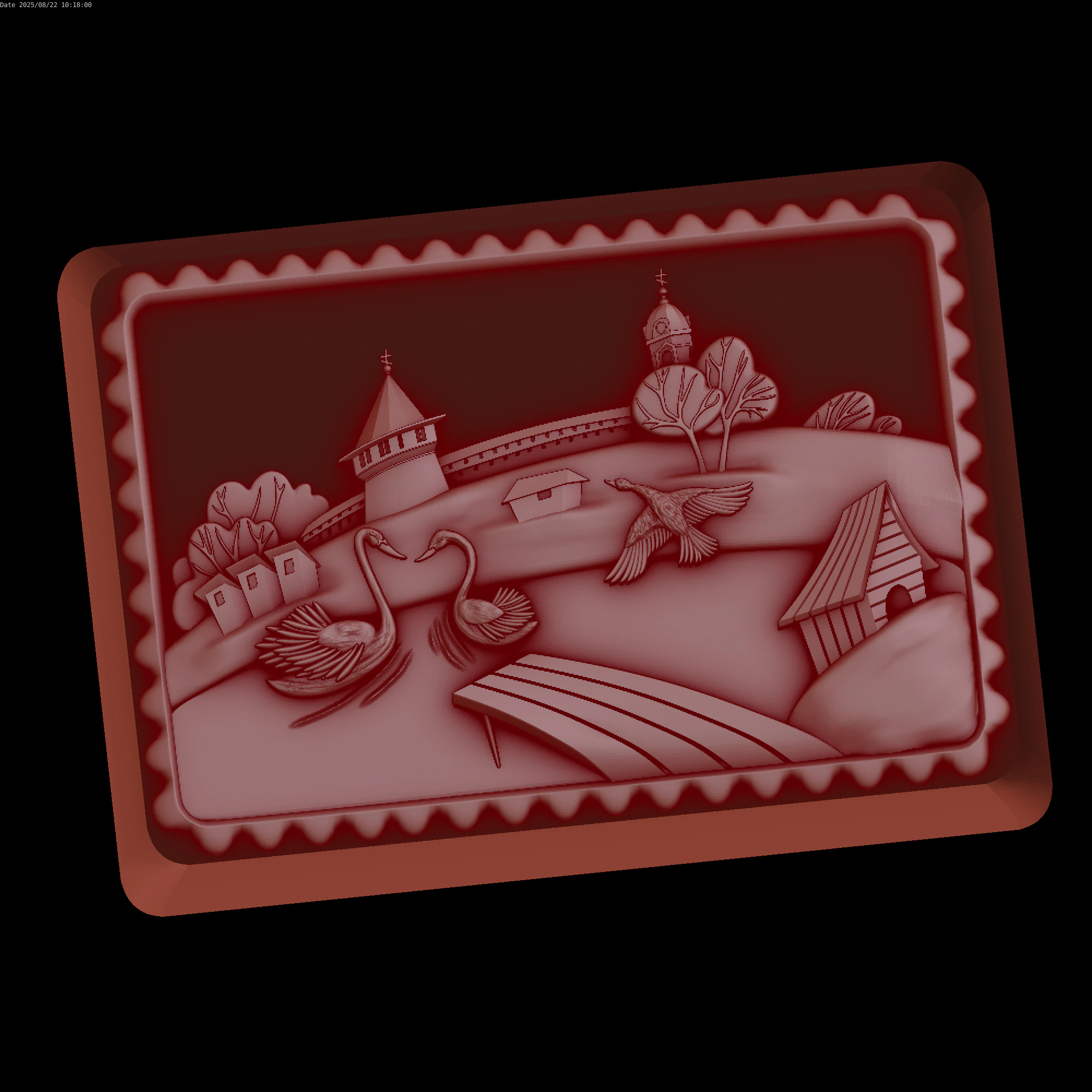 Relief 3D Model .c4d .max .obj .3ds .fbx .stl .blend 