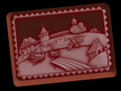 Relief 3D मॉडल