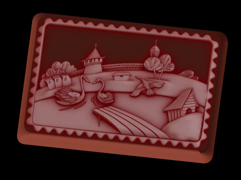 Relief 3D Model