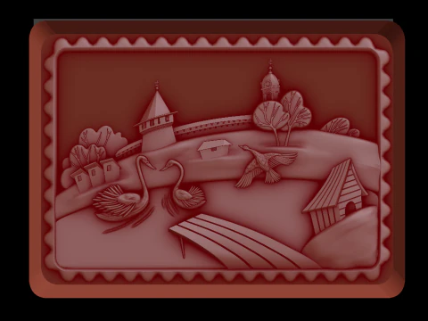 Relief 3D Model