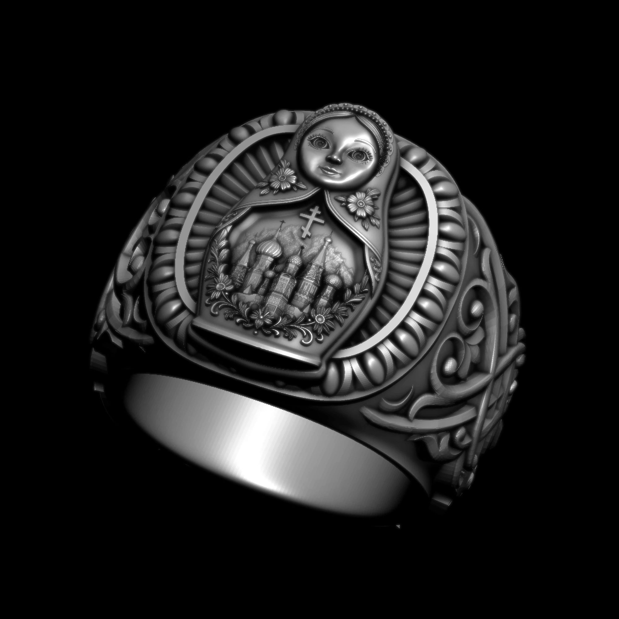 Relief 3D Model .c4d .max .obj .3ds .fbx .stl .blend 