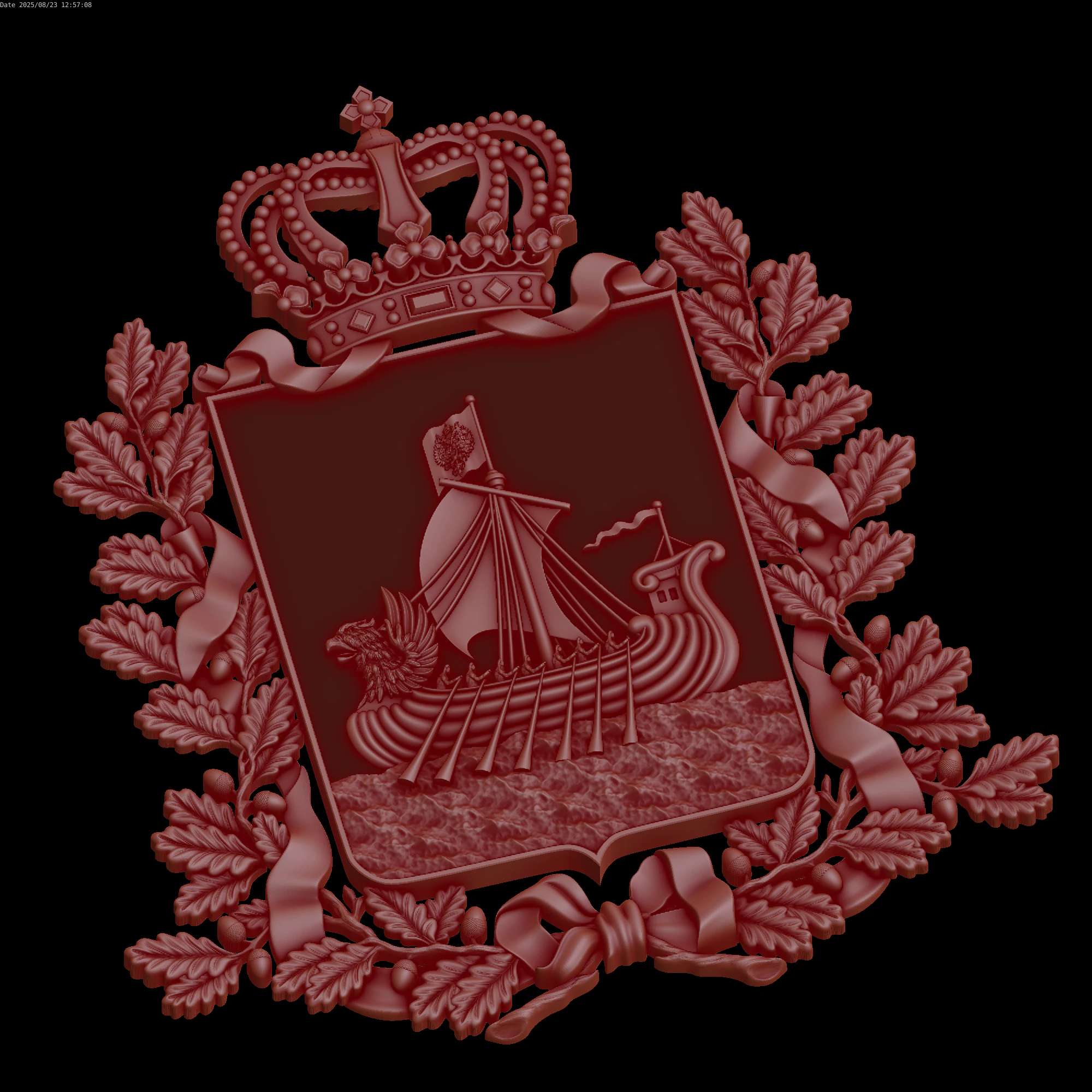 Relief 3D Model .c4d .max .obj .3ds .fbx .stl .blend 