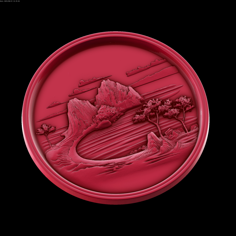 Relief 3D 模型 .c4d .max .obj .3ds .fbx .stl .blend