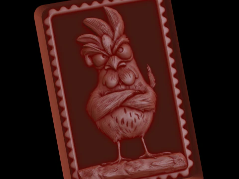 рельєф 3D Модель