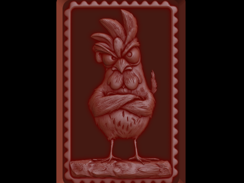 Relief 3D Model