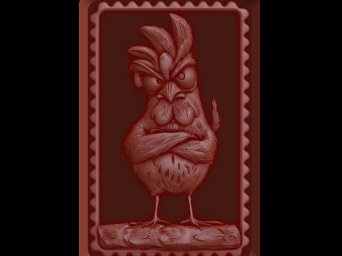 Relief 3D Model