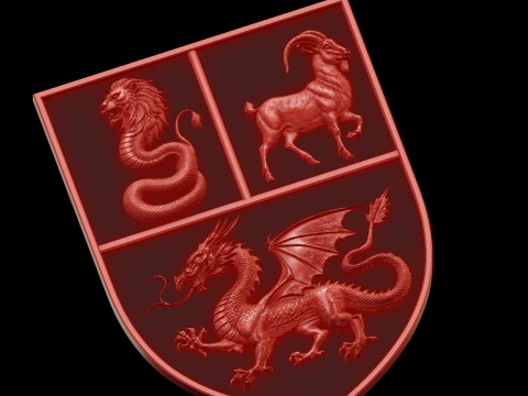 राहत 3D मॉडल