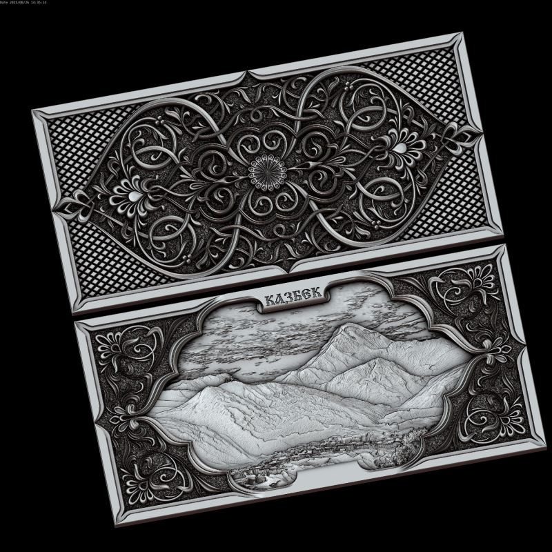 Relief Modello 3D .c4d .max .obj .3ds .fbx .stl .blend