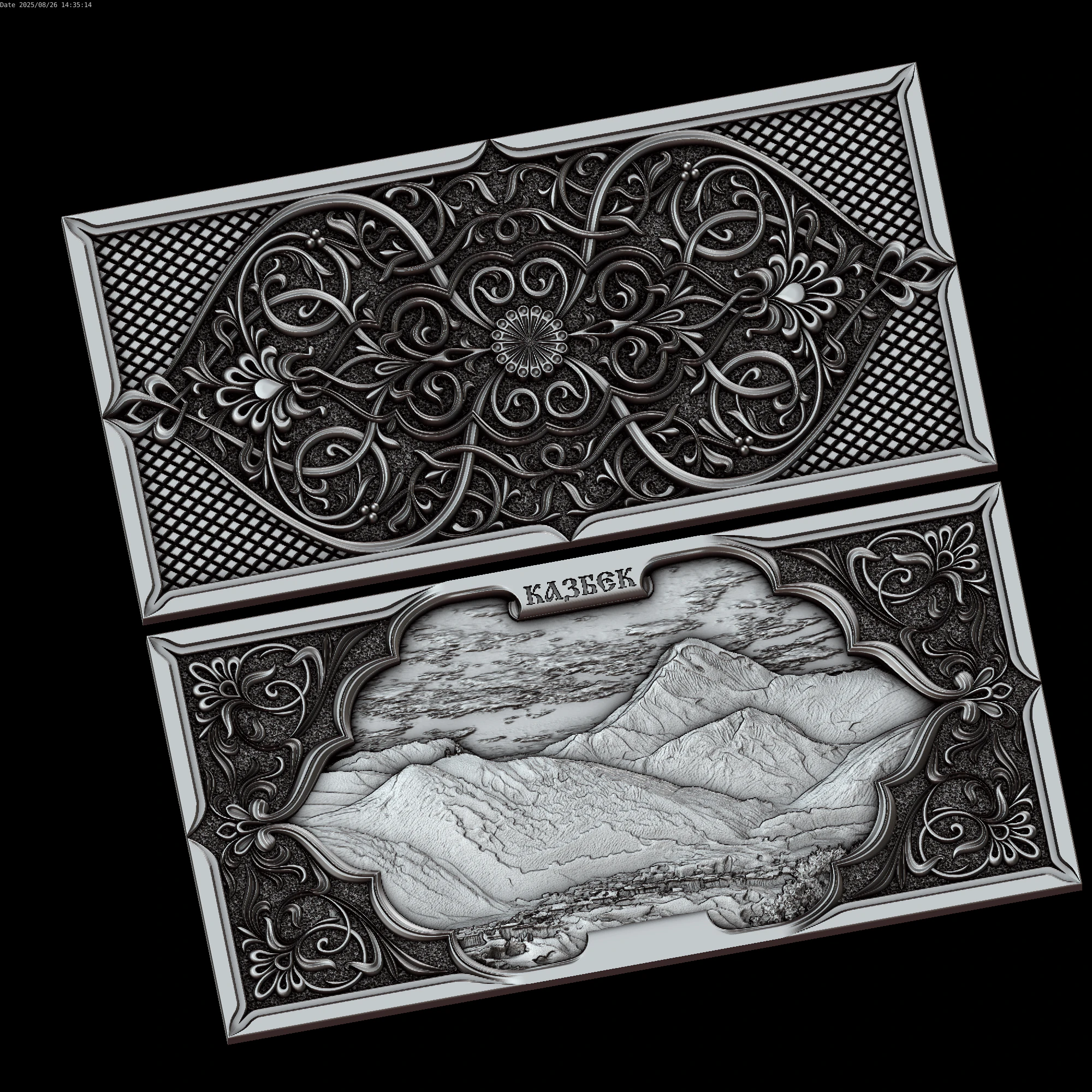 Relief 3D Model .c4d .max .obj .3ds .fbx .stl .blend 