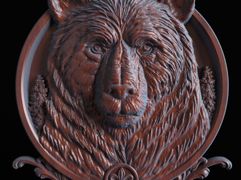 Relief 3D Model
