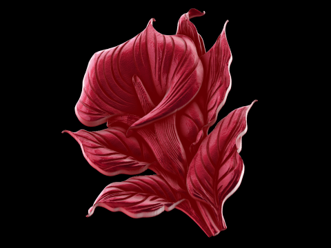 Relief 3D Model