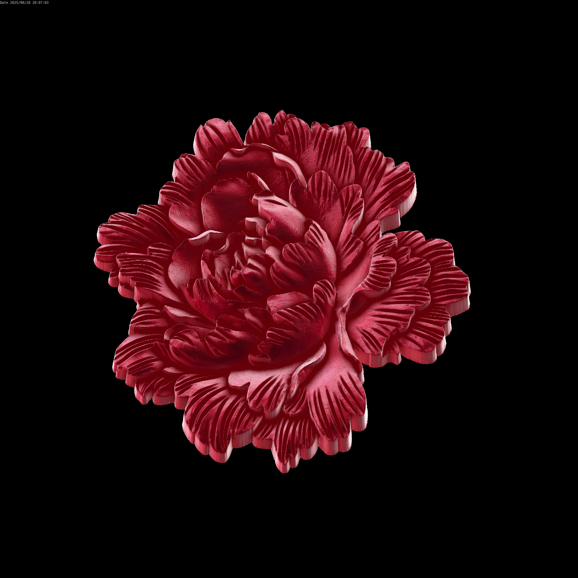 Relief 3D Model .c4d .max .obj .3ds .fbx .stl .blend 