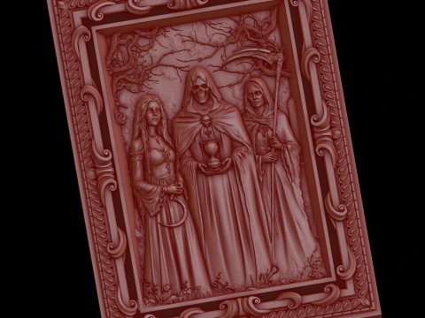 Relief 3D Model