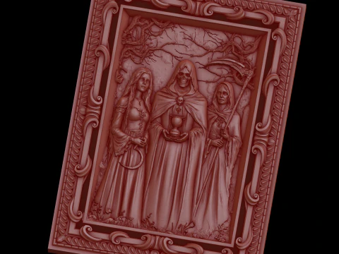 Relief 3D Model