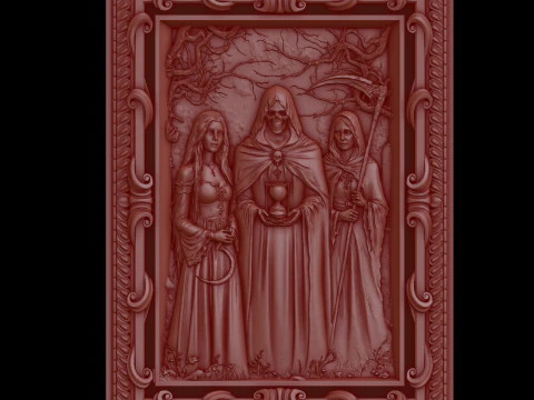Relief 3D Model