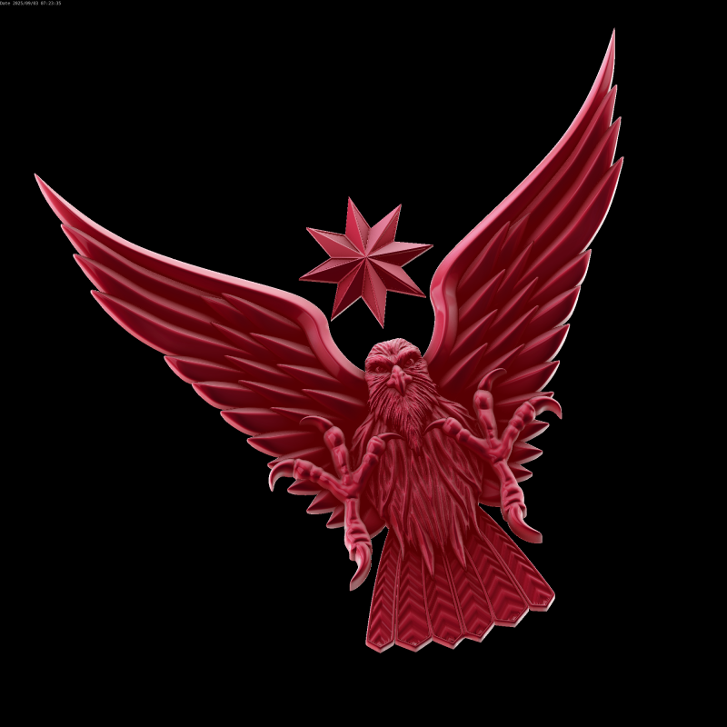 Relief Model 3D .c4d .max .obj .3ds .fbx .stl .blend