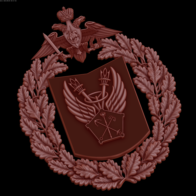 Relief Model 3D .c4d .max .obj .3ds .fbx .stl .blend