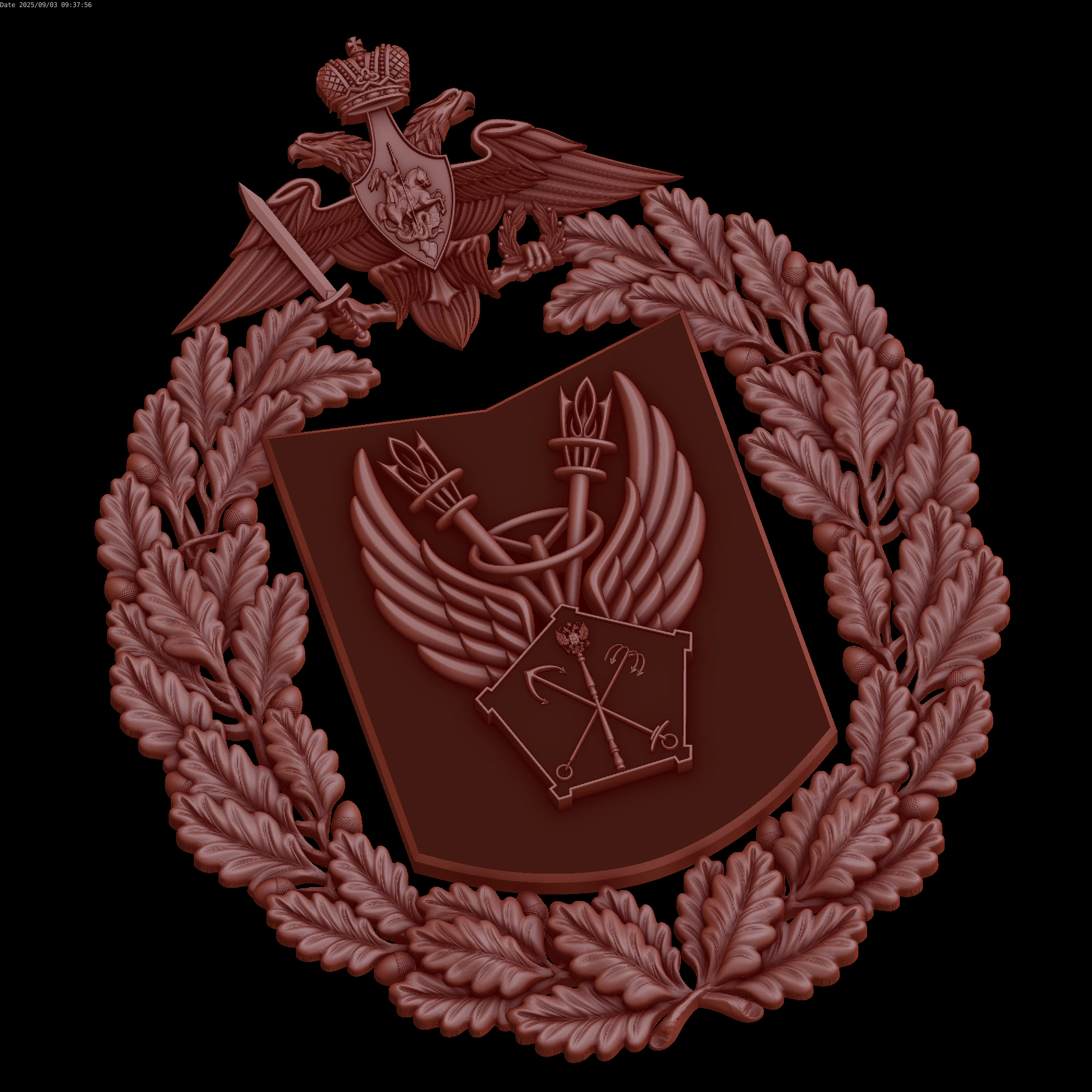 Relief 3D Model .c4d .max .obj .3ds .fbx .stl .blend 