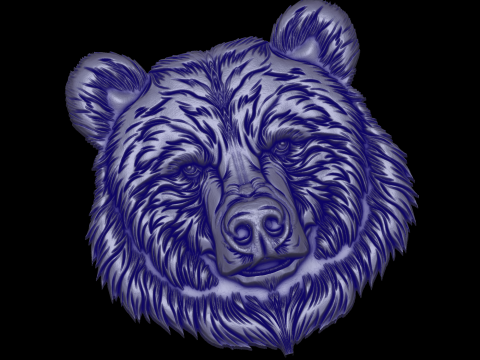 Relief 3D Model