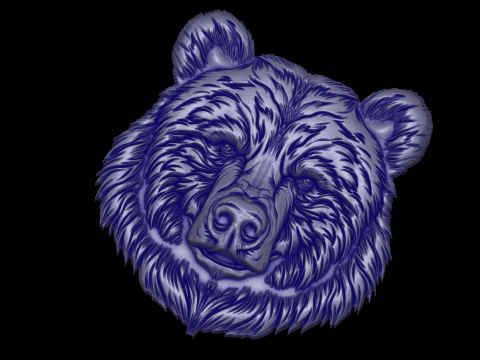 Relief 3D Model