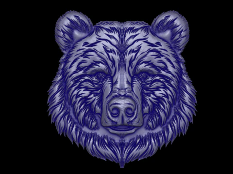 Relief 3D Model