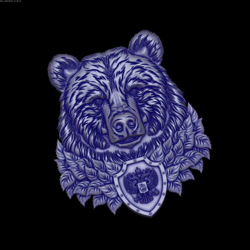 Relief 3Dモデル .c4d .max .obj .3ds .fbx .stl .blend 