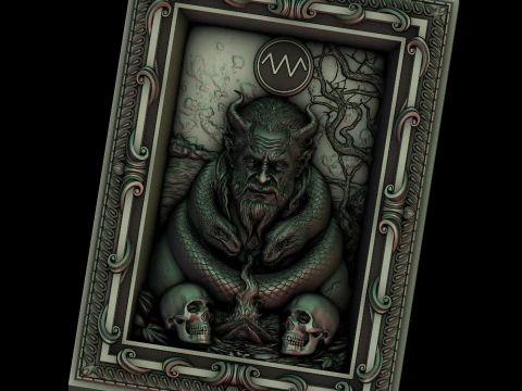 Relief 3D Model