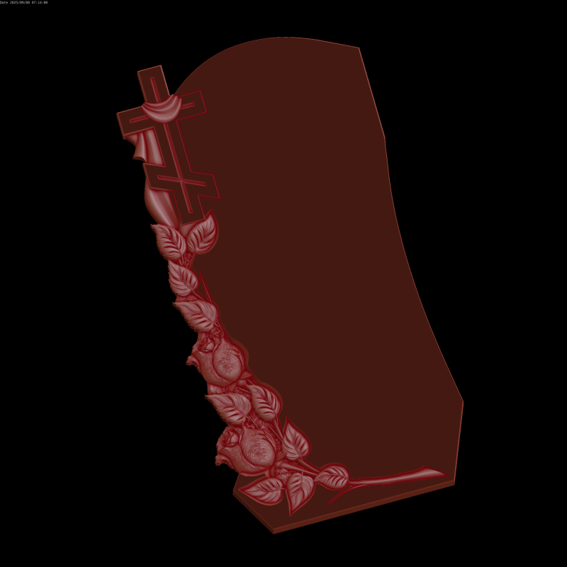 Relief Model 3D .c4d .max .obj .3ds .fbx .stl .blend 