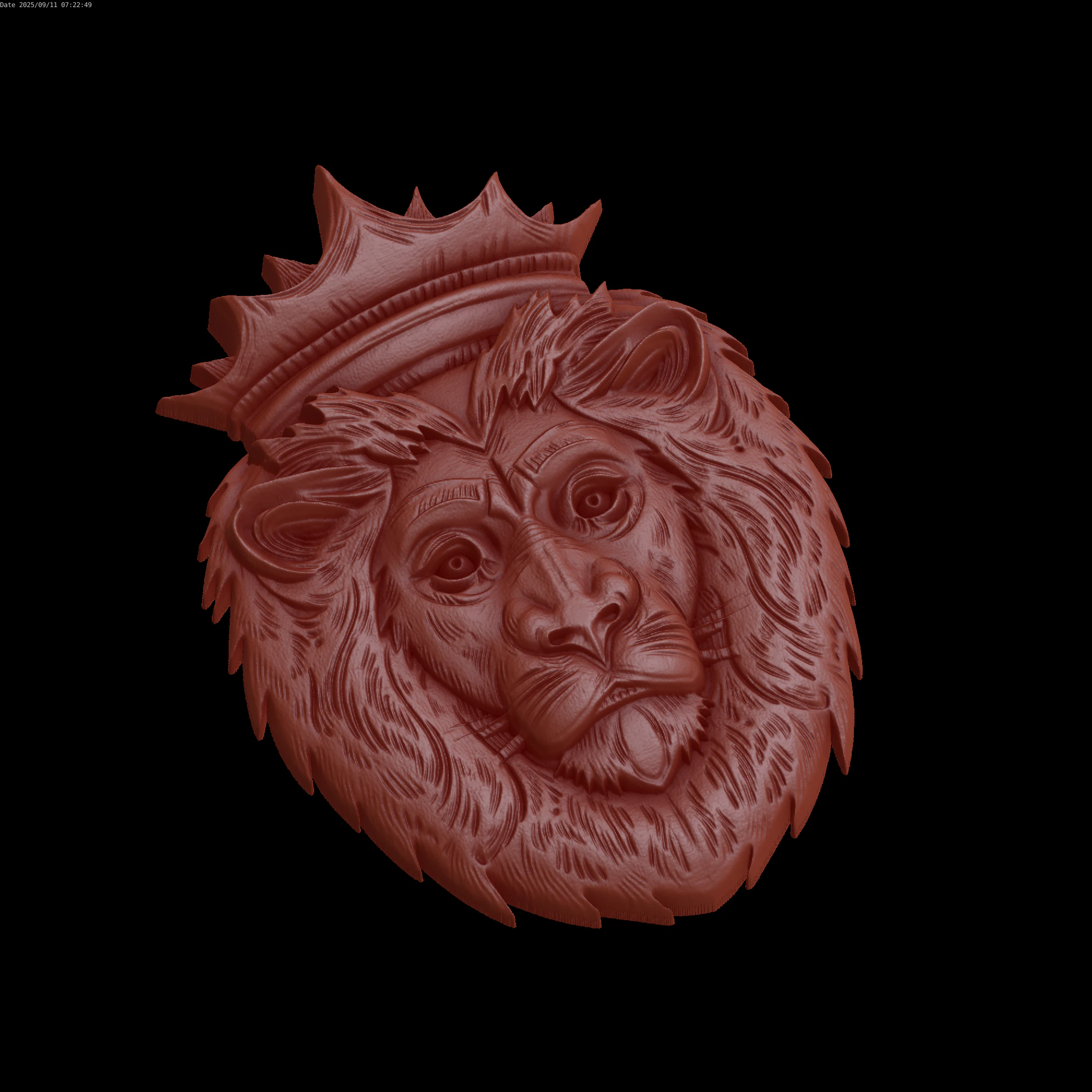 Relief 3D Model .c4d .max .obj .3ds .fbx .stl .blend 