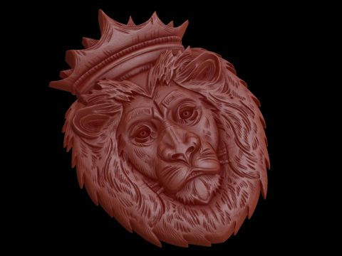 Relief 3D Model