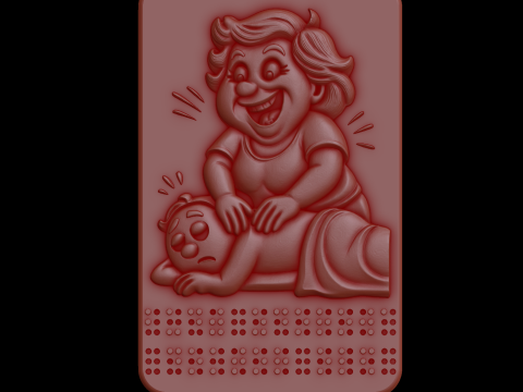 Relief 3D Model
