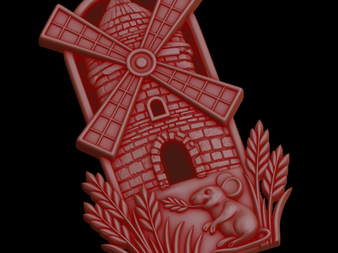 Relief 3D Model