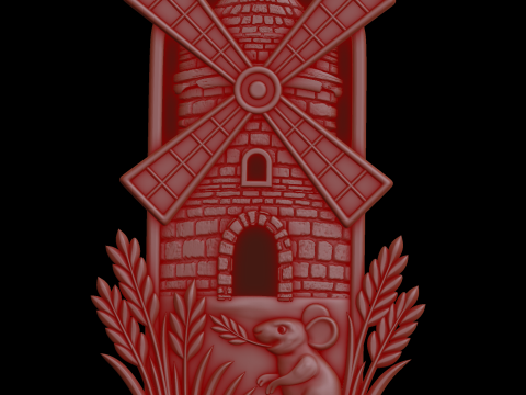 Relief 3D Model