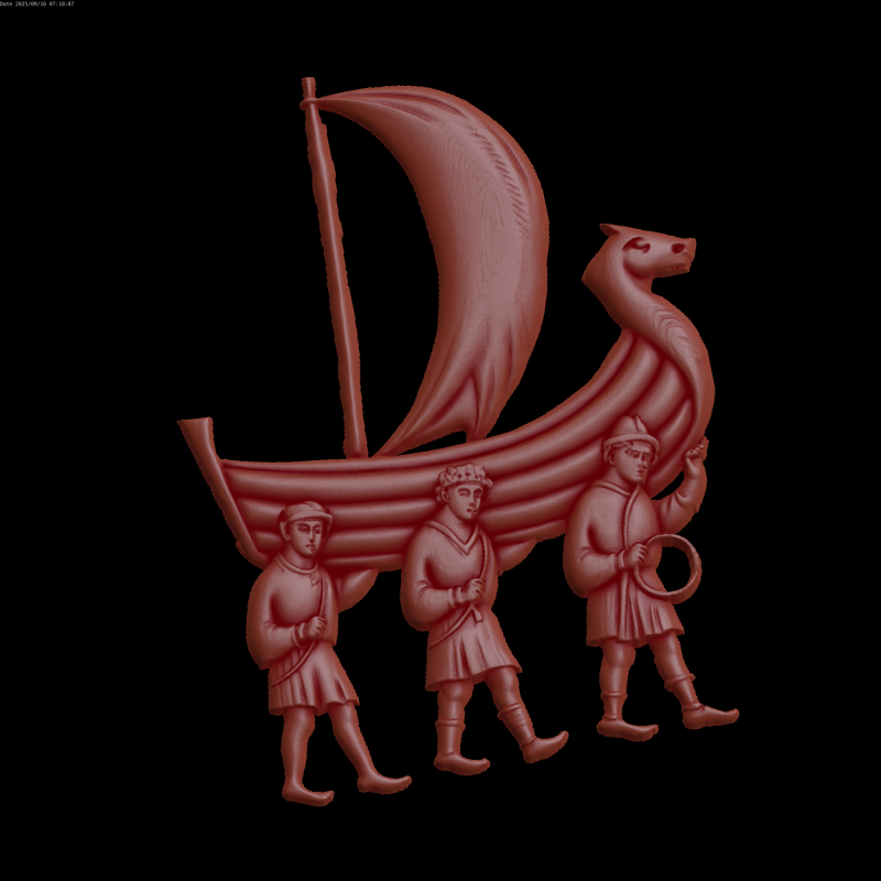 Relief 3D Model .c4d .max .obj .3ds .fbx .stl .blend 