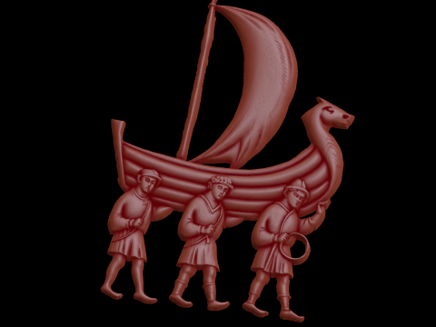 Relief 3D Model