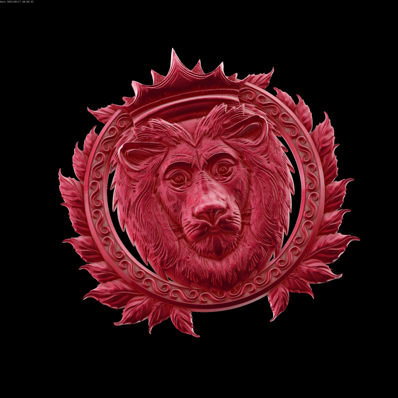 Relief 3D Model .c4d .max .obj .3ds .fbx .stl .blend 