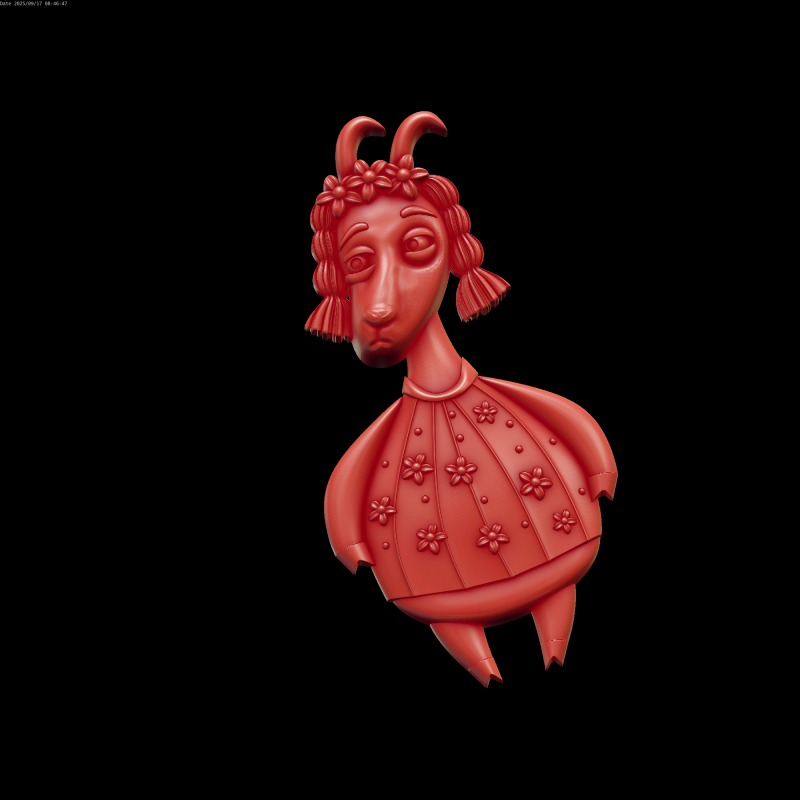 Relief Modèle 3D .c4d .max .obj .3ds .fbx .stl .blend 