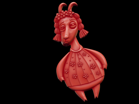 Relief 3D Model