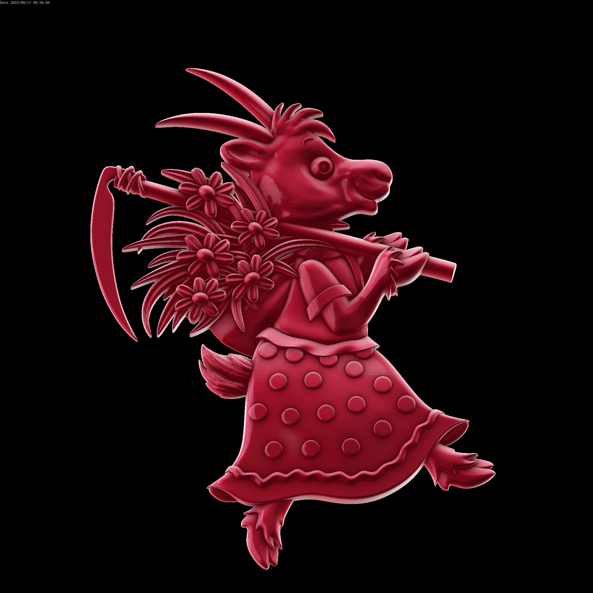 Relief 3D Model .c4d .max .obj .3ds .fbx .stl .blend