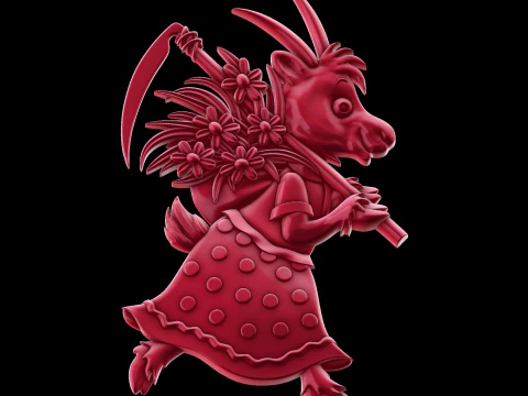 Relief 3D Model